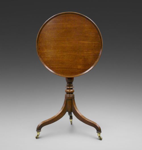 George III Mahogany Tripod Table