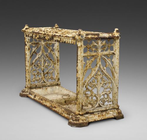 Cast Iron Hall Stand Attributed to Coalbrookdale