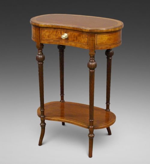A Fine Kidney Shaped Side Table