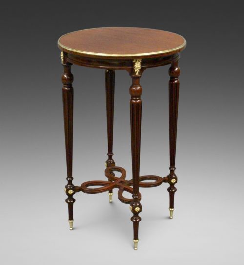 Mahogany Gueridon by Mellier and Co, London