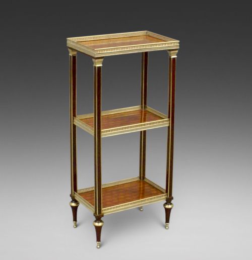 French 19th Century Brass Mounted Étagère