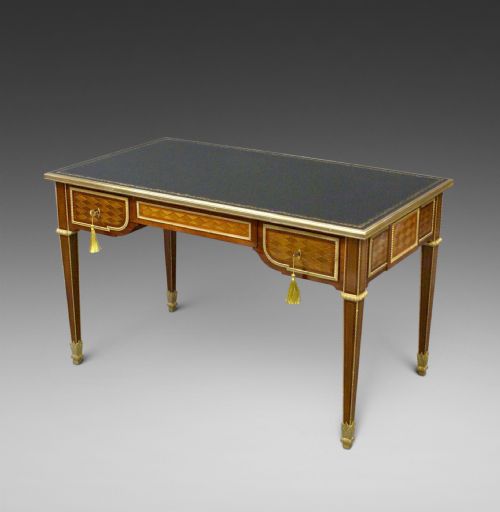 A Fine Louis Xvi Style Bureau Plat