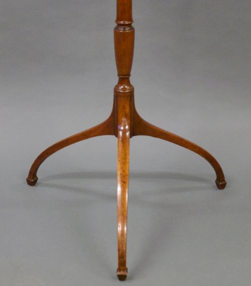 A FINE REGENCY SATINWOOD TRIPOD TABLE - ADDITIONAL PHOTO 1