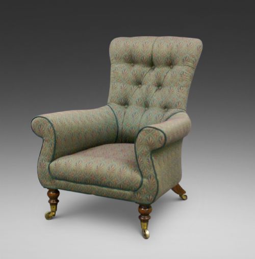 A William IV Simulated Rosewood Arm Chair