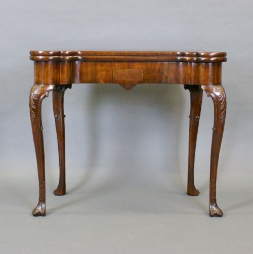 A FINE GEORGE II MAHOGANY TEA TABLE - ADDITIONAL PHOTO 5