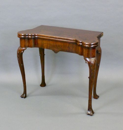 A FINE GEORGE II MAHOGANY TEA TABLE - ADDITIONAL PHOTO 7