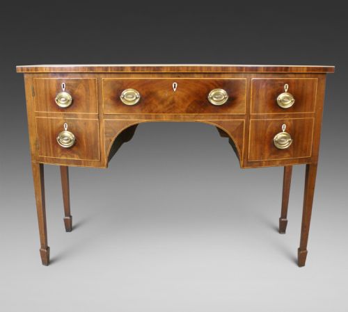 a fine george iii mahogany sideboard - CATEGORY: ANTIQUE SIDEBOARDS - DATED GEORGIAN