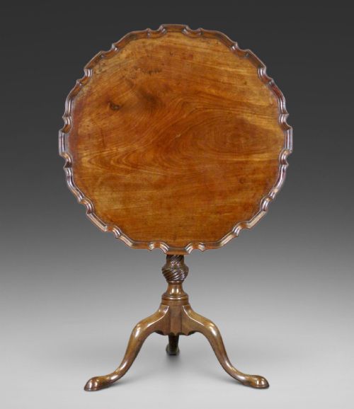 A George III Pie-crust Tripod Table