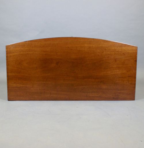 A GEORGE III FLAME MAHOGANY SIDEBOARD - ADDITIONAL PHOTO 5