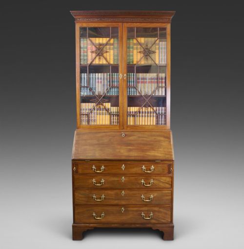 An Impressive George III Bureau Bookcase