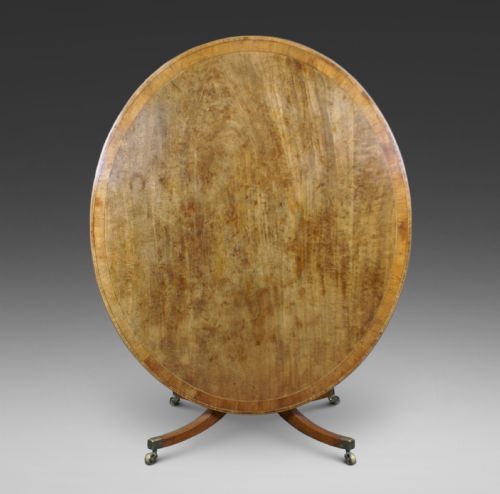 A Large Oval Georgian Breakfast Table.