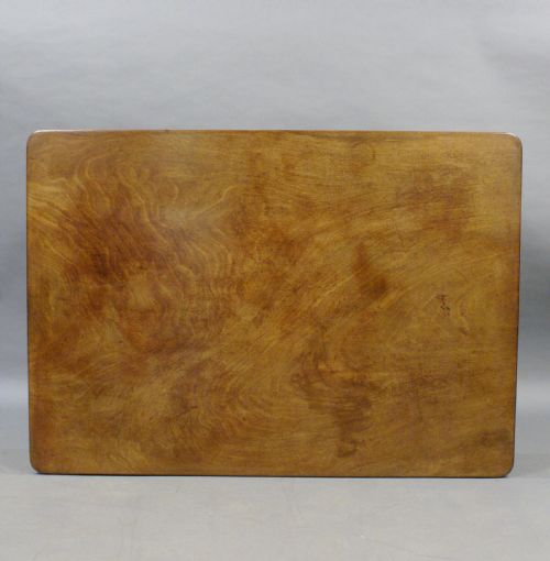 LATE GEORGE III MAHOGANY PARTNERS WRITING TABLE - ADDITIONAL PHOTO 2