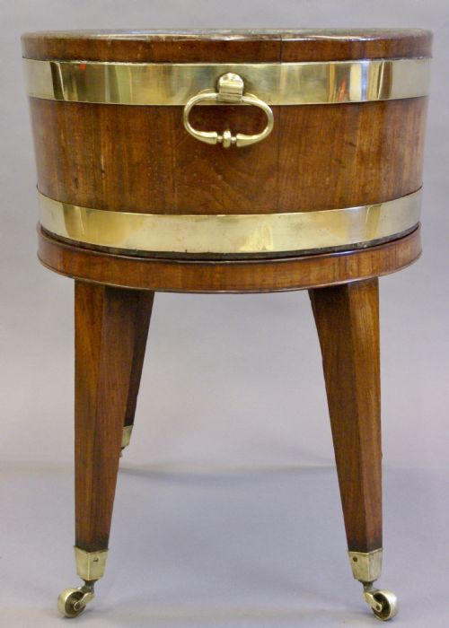 A GEORGE III OVAL WINE COOLER - ADDITIONAL PHOTO 5