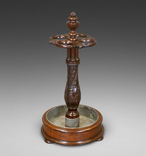19th Century Mahogany Stick/umbrella Stand