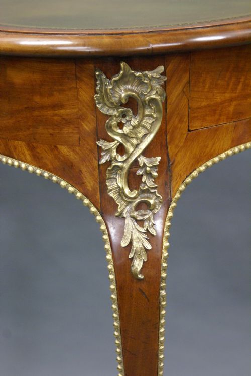 GEORGE IV SATINWOOD AND ORMOLU WRITING TABLE - ADDITIONAL PHOTO 2