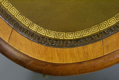 GEORGE IV SATINWOOD AND ORMOLU WRITING TABLE - ADDITIONAL PHOTO 4
