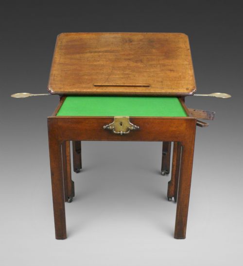 George II Mahogany Architects Table