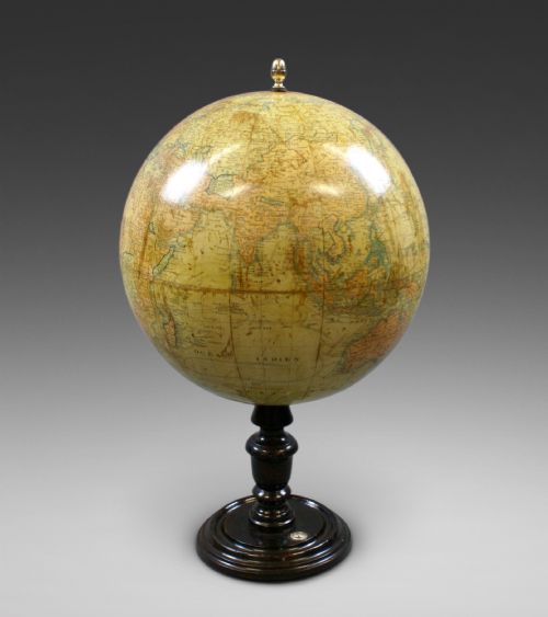 A Large 19thc French Desk Globe