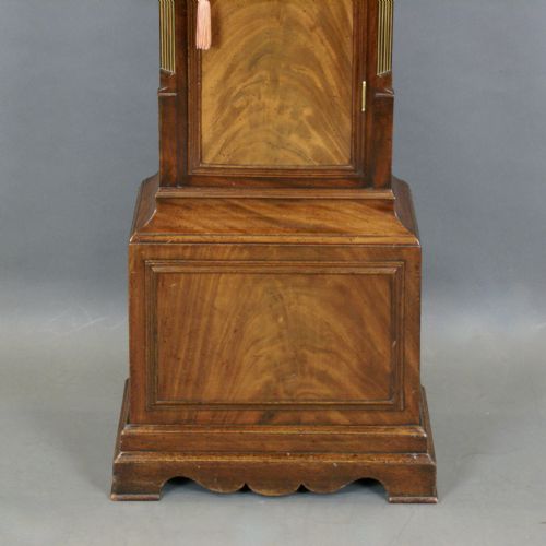 A FINE MAHOGANY LONG CASE CLOCK - ADDITIONAL PHOTO 5