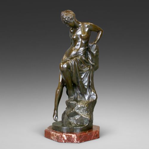 "The Bather" by Ferdinand Lepcke