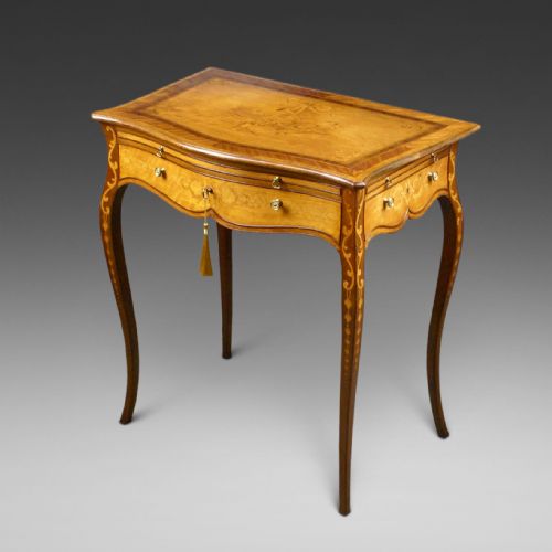 A Fine Late 18th Century Marquetry Dressing Table