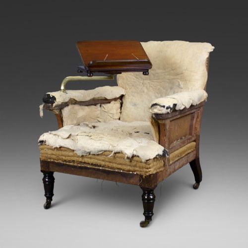 A 19th Century Mahogany Reading Chair