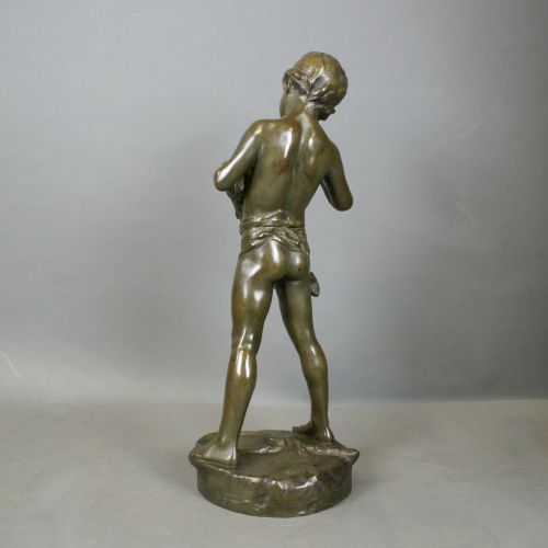 A CHARMING BRONZE FIGURE BY ANTOINE BOFILL 18751925 - ADDITIONAL PHOTO 4