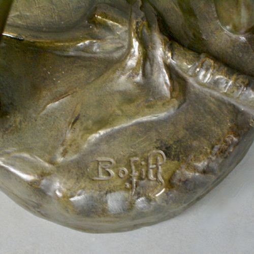 A CHARMING BRONZE FIGURE BY ANTOINE BOFILL 18751925 - ADDITIONAL PHOTO 5