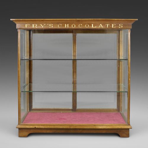 A Shop Display Cabinet for Fry's Chocolate