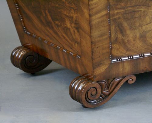 A VERY LARGE REGENCY SARCOPHAGUS WINE COOLER - ADDITIONAL PHOTO 3