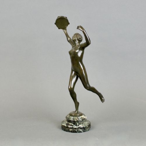 A PATINATED BRONZE BY EUGNE DSIR PIRON FRENCH 18751928 - ADDITIONAL PHOTO 1