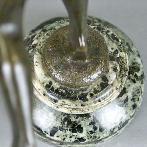 A PATINATED BRONZE BY EUGNE DSIR PIRON FRENCH 18751928 - ADDITIONAL PHOTO 5