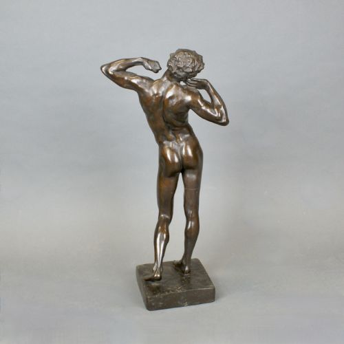 fig 1. A Cast Of 'The Sluggard' By Frederic Lord Leighton (1830-1896)