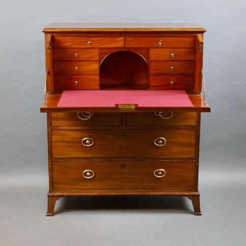 A SUPERB GILLOWS SECRETAIRE CHEST - ADDITIONAL PHOTO 3