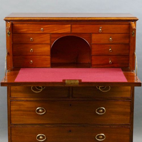 A SUPERB GILLOWS SECRETAIRE CHEST - ADDITIONAL PHOTO 6