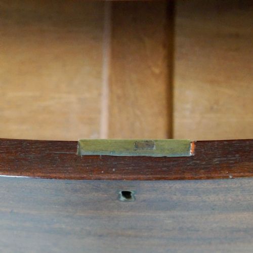A GEORGE III BOWFRONTED CHEST - ADDITIONAL PHOTO 6