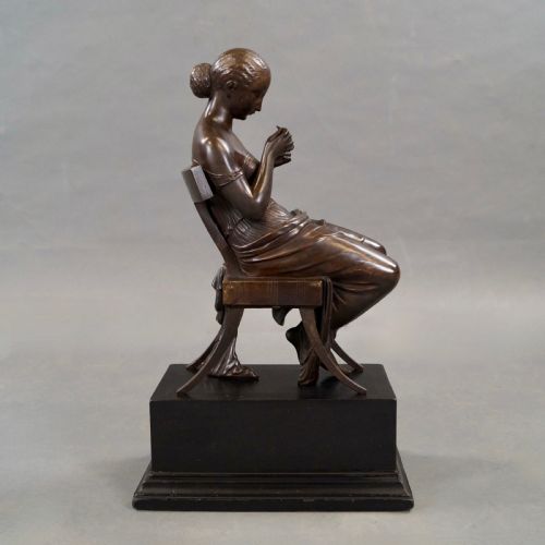 fig 1. A Charming Bronze By Louis Kley (1833-1911)