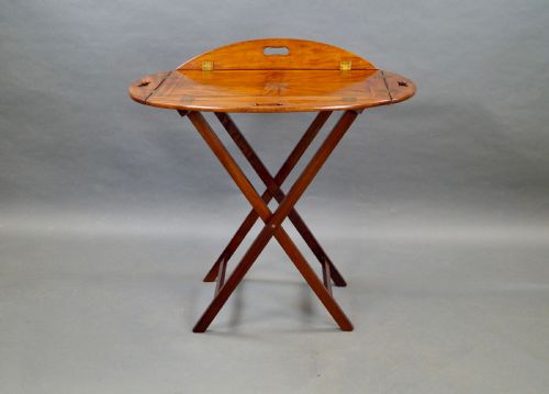 BUTLERS TRAY ON FOLDING STAND - ADDITIONAL PHOTO 3