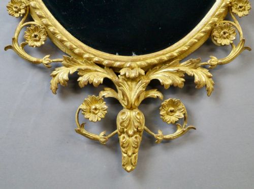 A SUPERB PAIR OF 18THC GILT FRAME MIRRORS - ADDITIONAL PHOTO 4