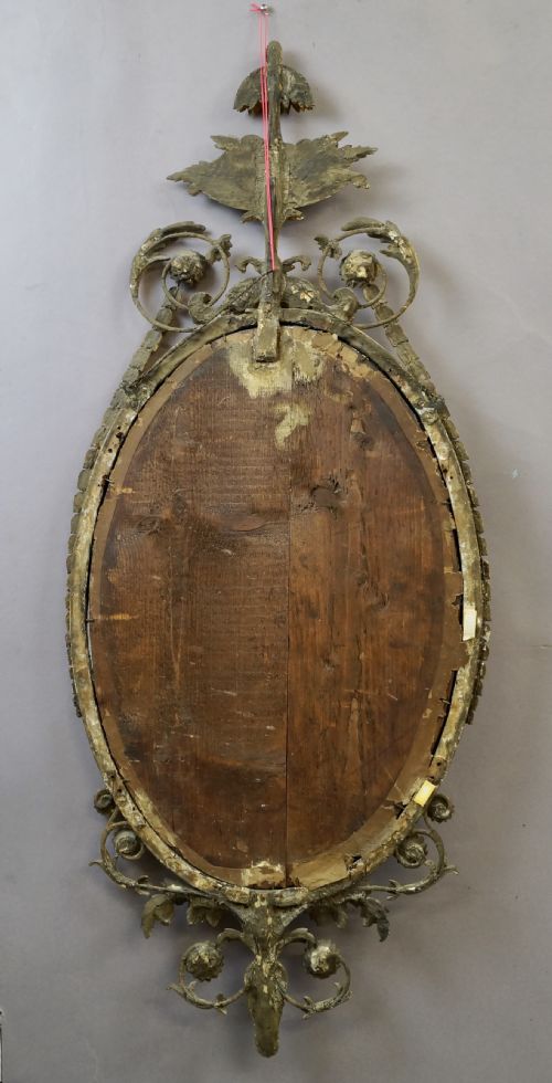 A SUPERB PAIR OF 18THC GILT FRAME MIRRORS - ADDITIONAL PHOTO 6