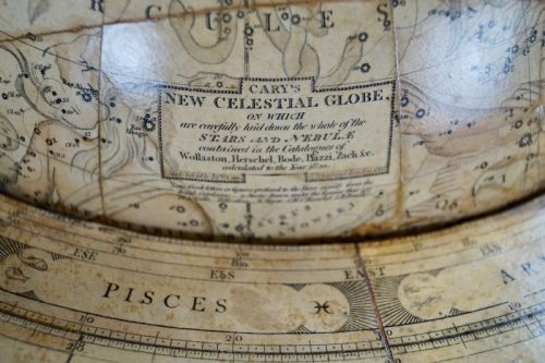 A PAIR OF 15 LIBRARY GLOBES BY G J CARY - ADDITIONAL PHOTO 5