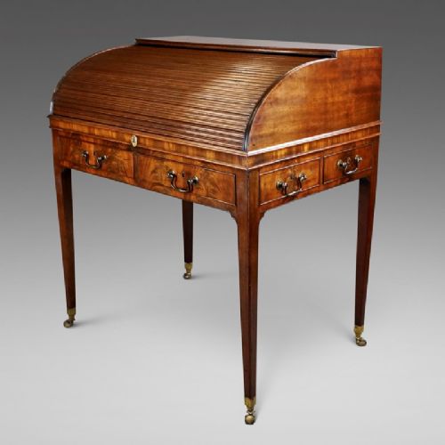 A Fine George III Roll-top Desk