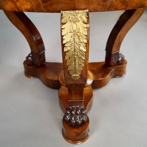 AN UNUSUALLY LARGE EMPIRE GUERIDON - ADDITIONAL PHOTO 2