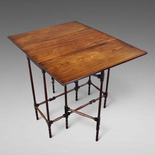 18th Century Mahogany Spider Leg Table