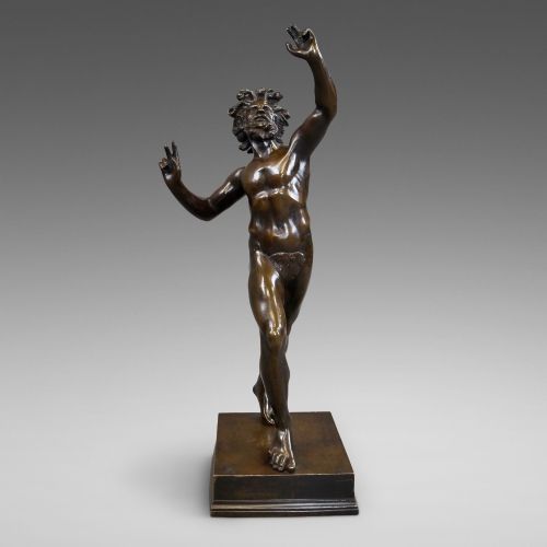 Late C19th Italian Bronze ‘Grand Tour’ Souvenir of a Dancing Fawn