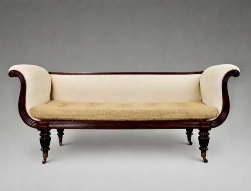 A Fine Regency Mahogany Sofa