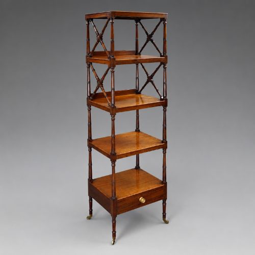 A Fine George III Whatnot of Unusual Design