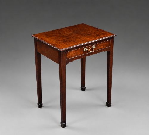 A George III mahogany side table