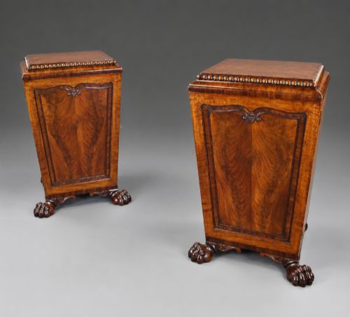 A Superb Pair of Regency Pedestals