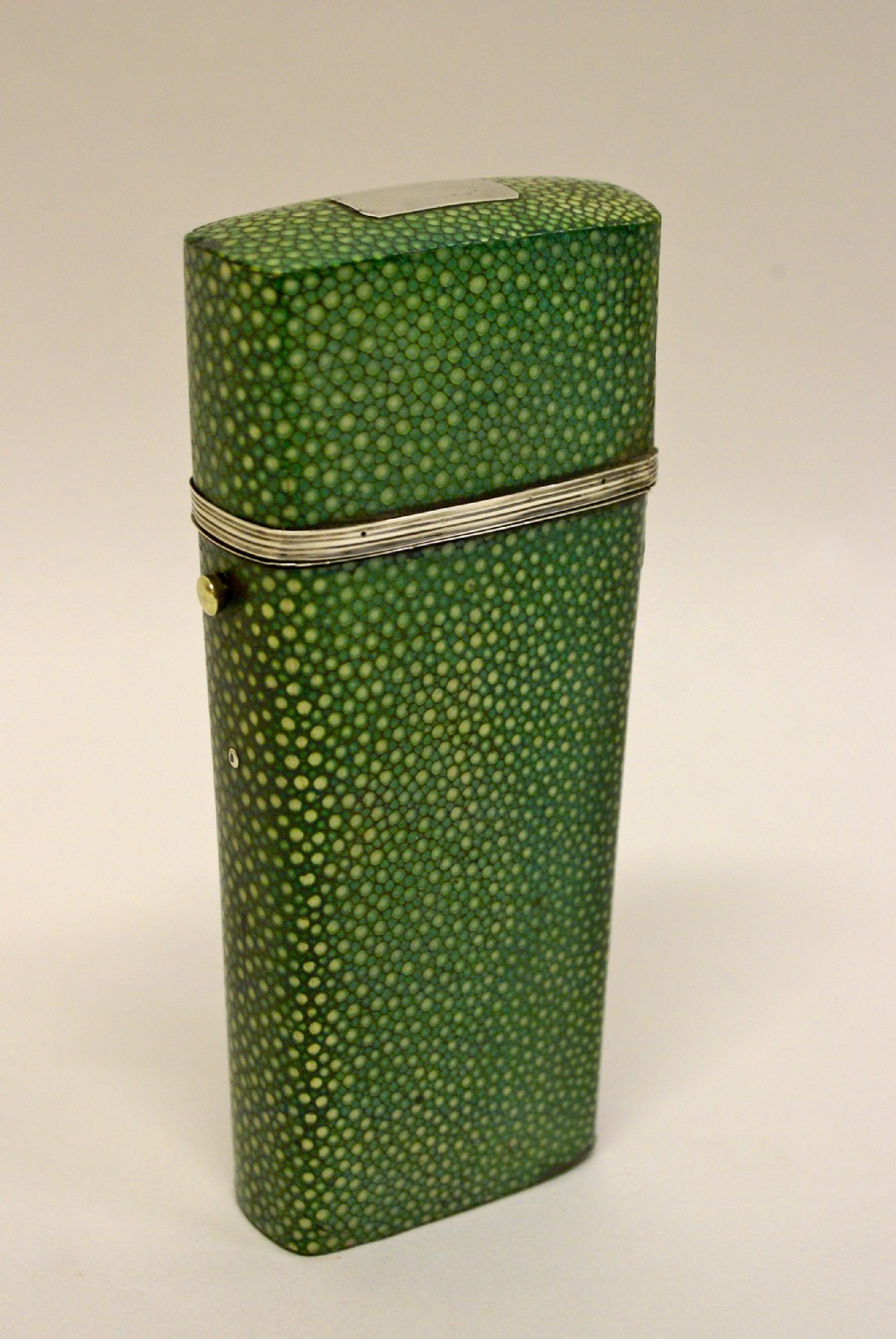 A superb quality Shagreen cased draughtsman's or navigators set. 